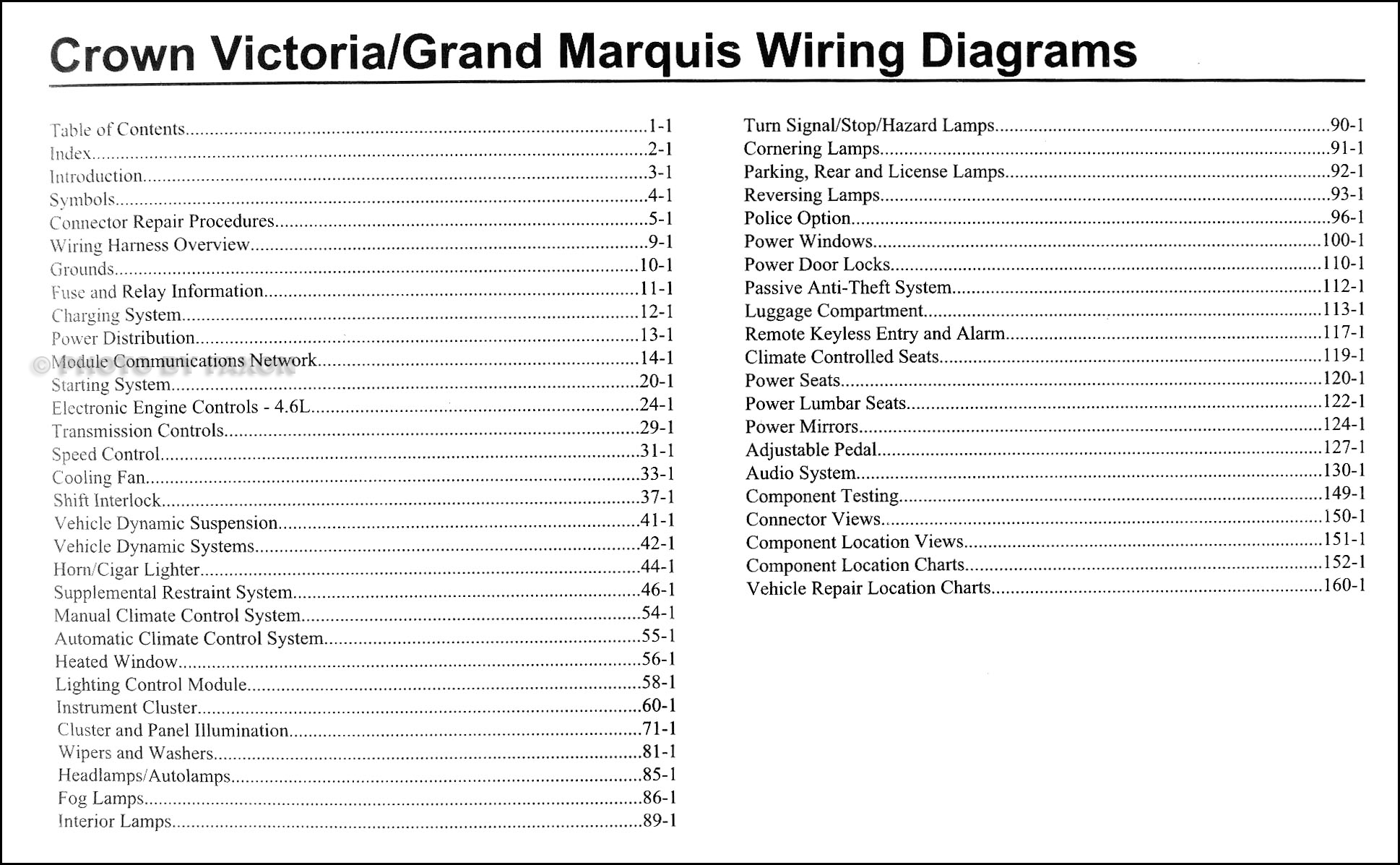 2007 ford crown victoria service manual